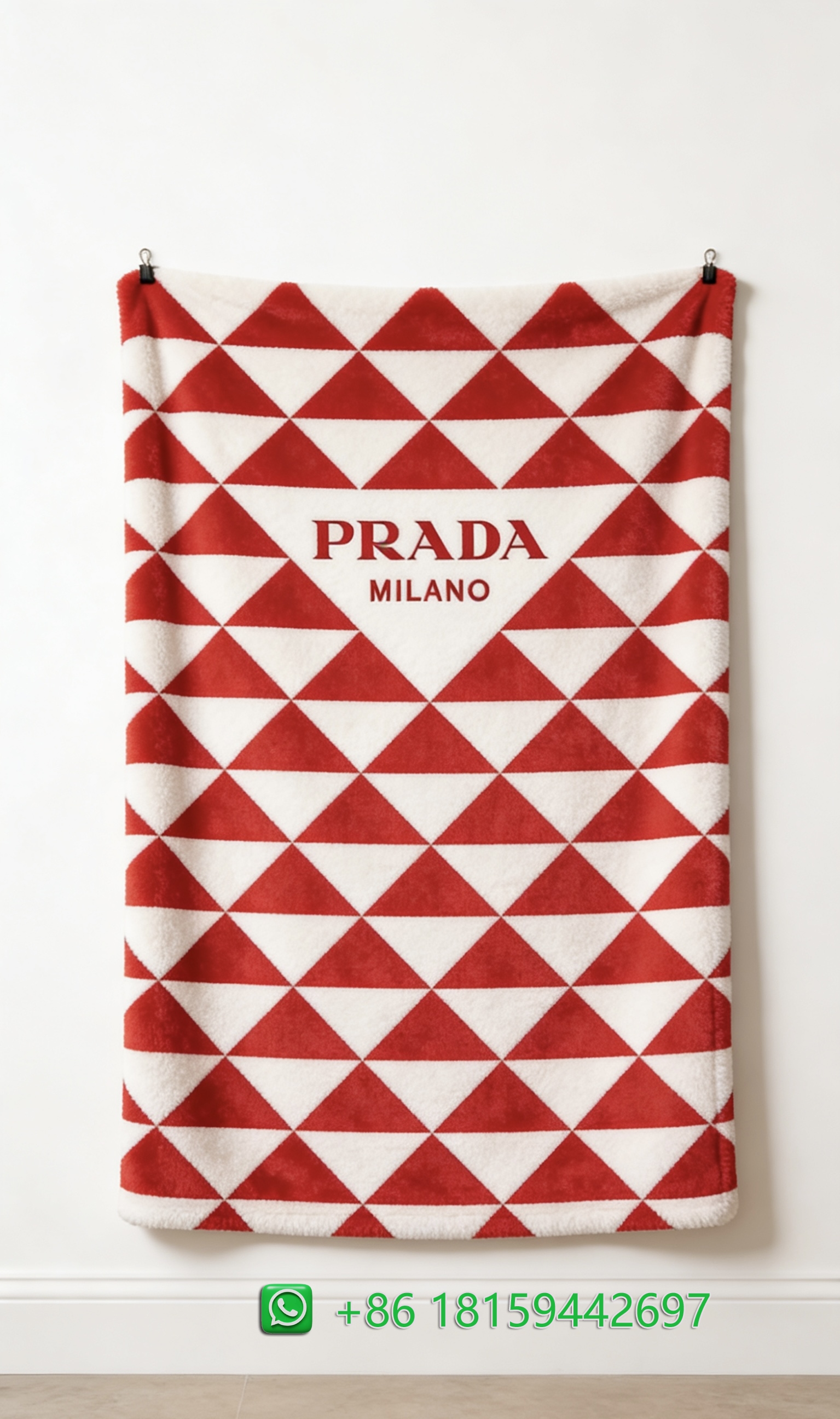 Prada Throw Blankets